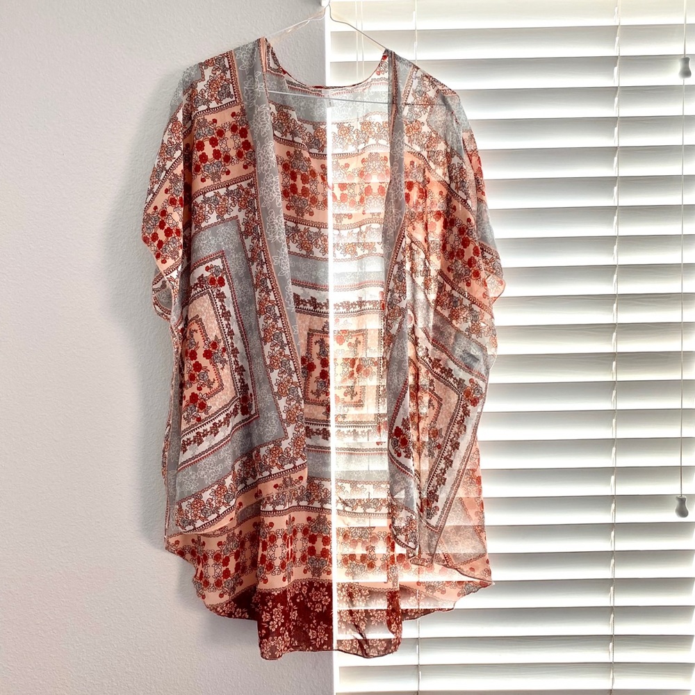Floral Ornamental Kimono